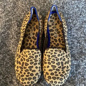 Rothy’s leopard print shoes